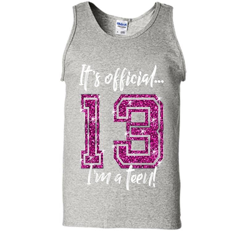 Funny Official 13th Birthday For Ns Mens Tank Top