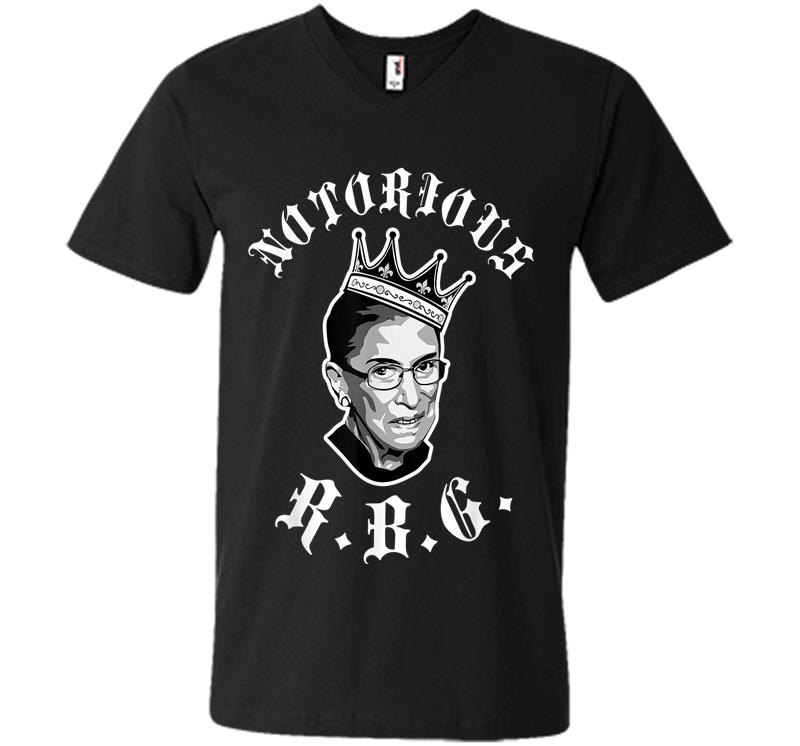 Funny Ruth Bader Ginsberg - Notorious Rbg V-neck T-shirt