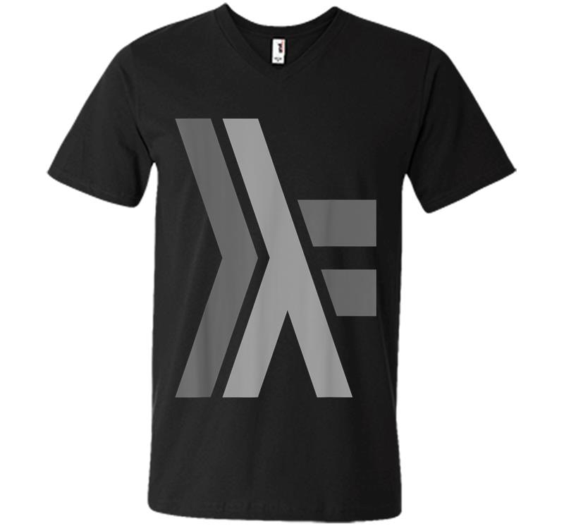 Haskell Programming Language Official Logo V-neck T-shirt