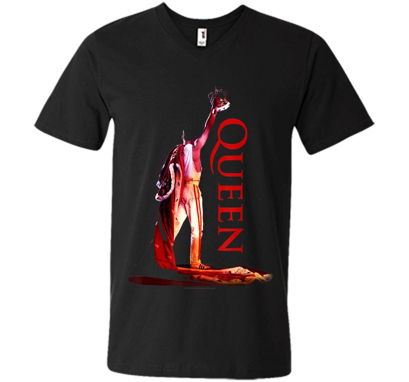 Queen Official Crowned Colour V-neck T-shirt