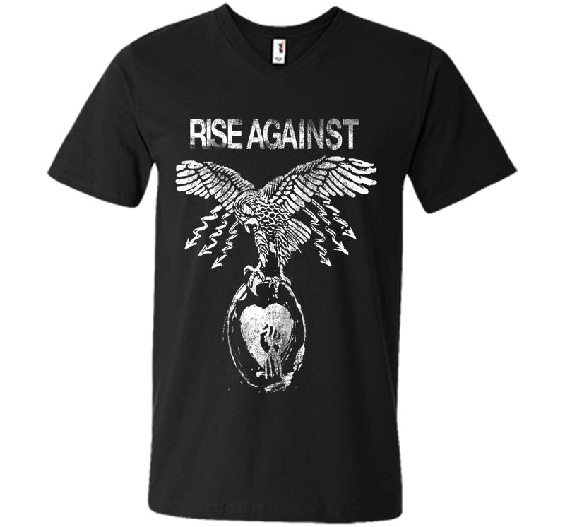 Rise Against - Patriotic - Official Merchandise Premium V-neck T-shirt