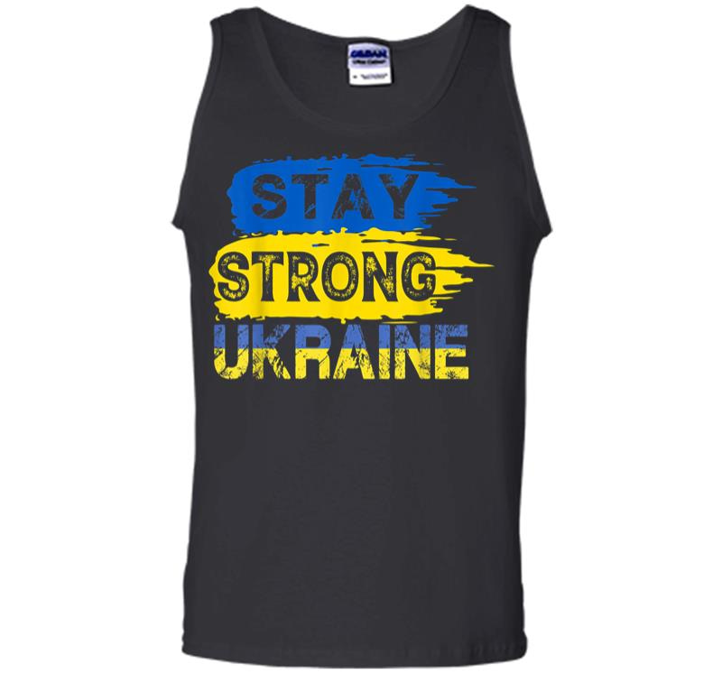 Stay Strong Ukraine Support I Stand With Ukraine Men Tank Top