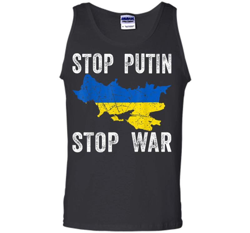 Stop Killing Stop Russia Stop The War In Ukraine Men Tank Top