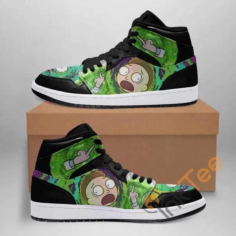 Rick And Morty 8 Custom It2590 Air Jordan Shoes
