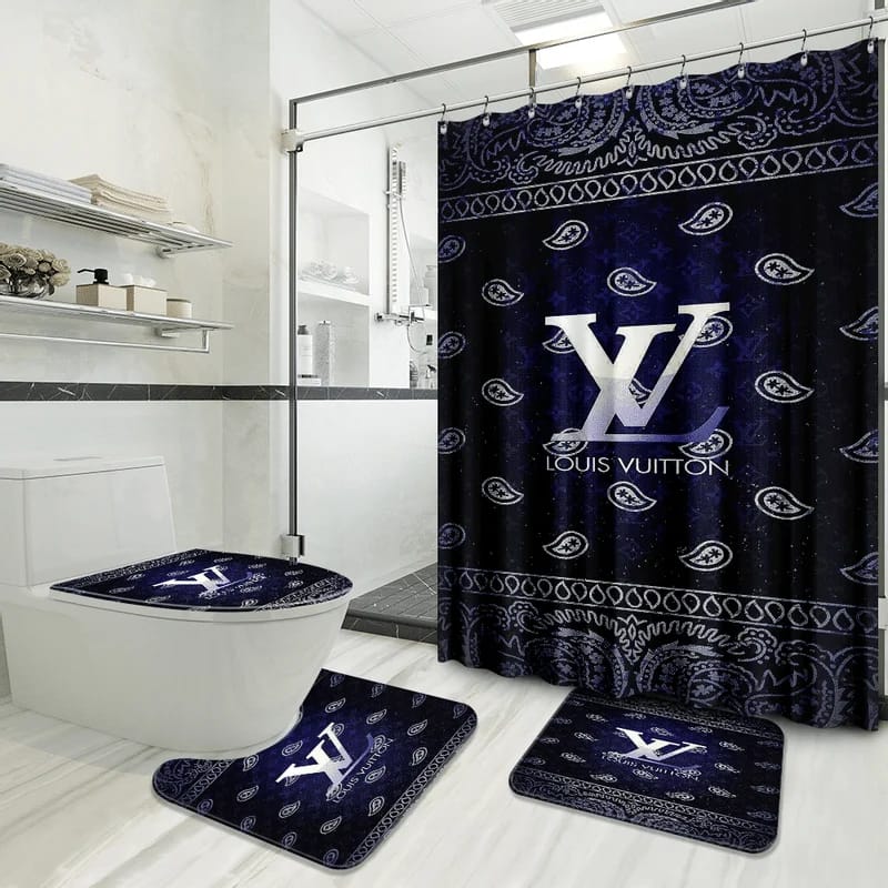 Louis Vuitton Luxury Brand Preium Bathroom Sets