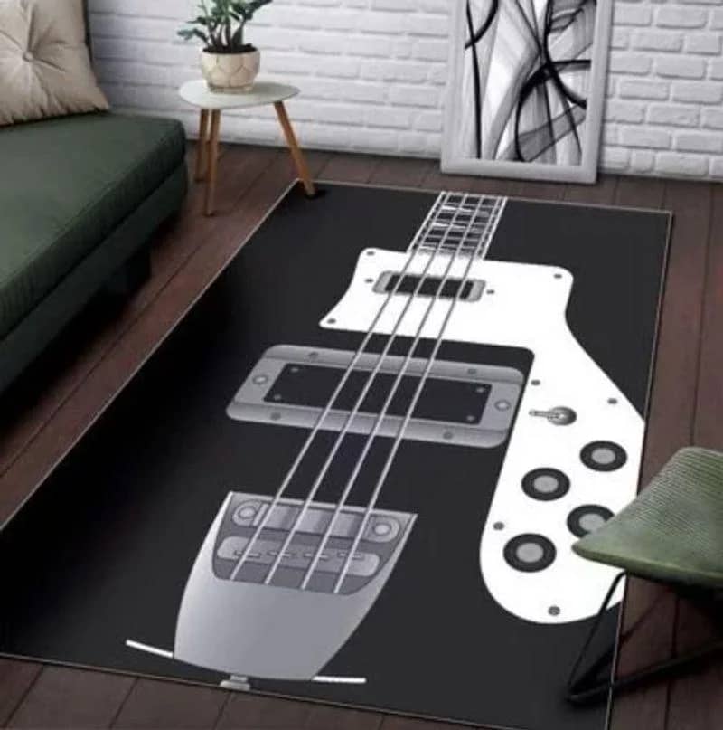 Bass Guitar Rectangle Limited Edition Amazon Best Seller Sku 264222 Rug