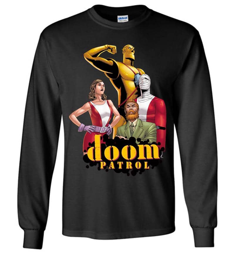 Doom Patrol Classic Comics Long Sleeve T-Shirt