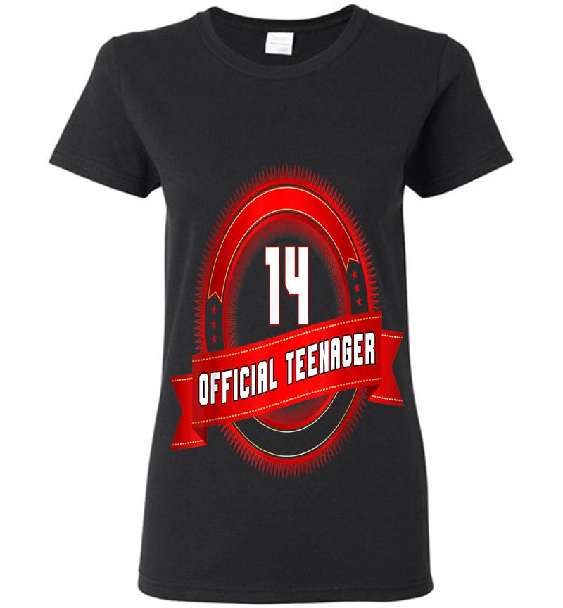 14Th Birthday Official Nager 14 Years Old Womens T-Shirt