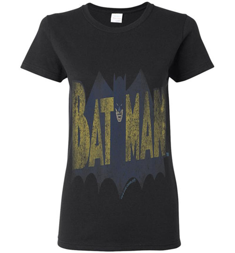 Batman Vintage Logo Womens T-Shirt