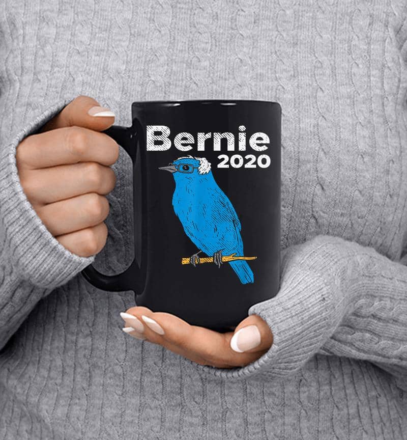 Bernie 2020 Blue Bird Sanders Funny 2020 Election President Mug