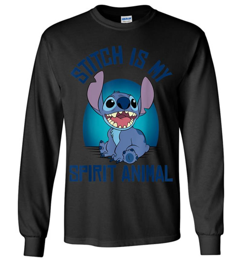 Disney Lilo Stitch Spirit Animal Stitch Long Sleeve T-Shirt
