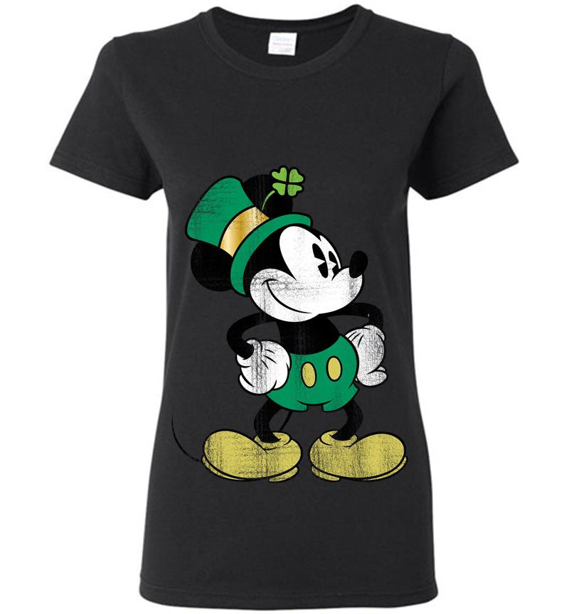Disney Mickey Mouse Green Day Womens T-Shirt