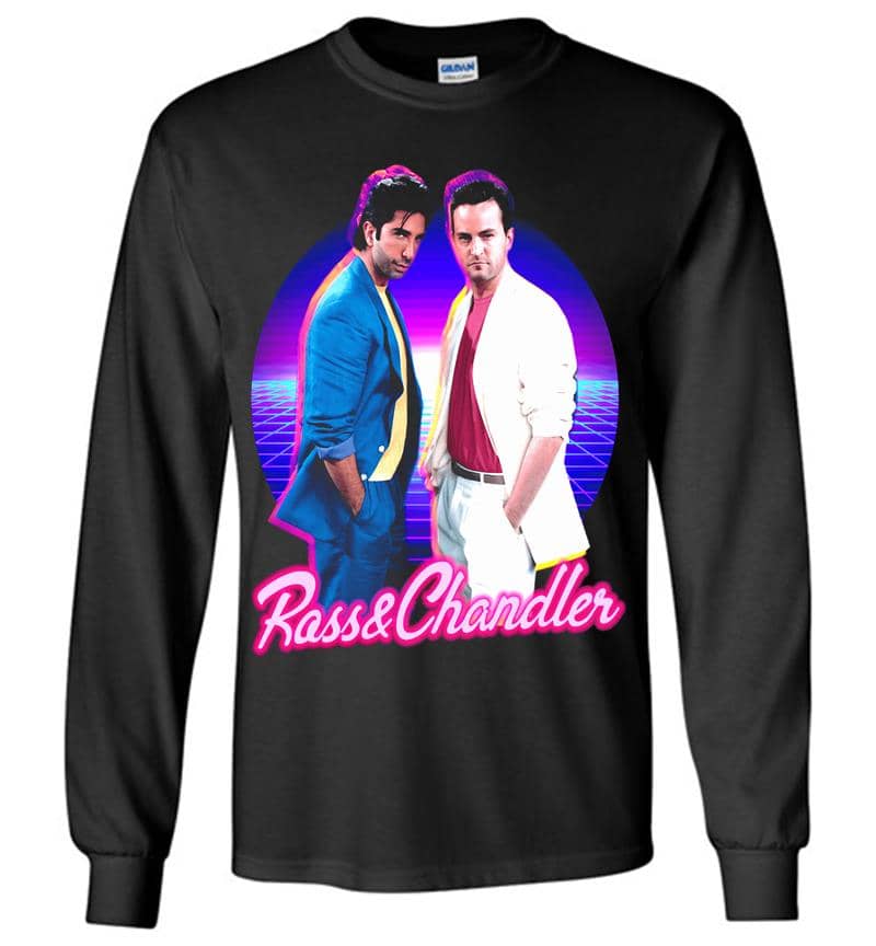 Friends Ross And Chandler Long Sleeve T-Shirt