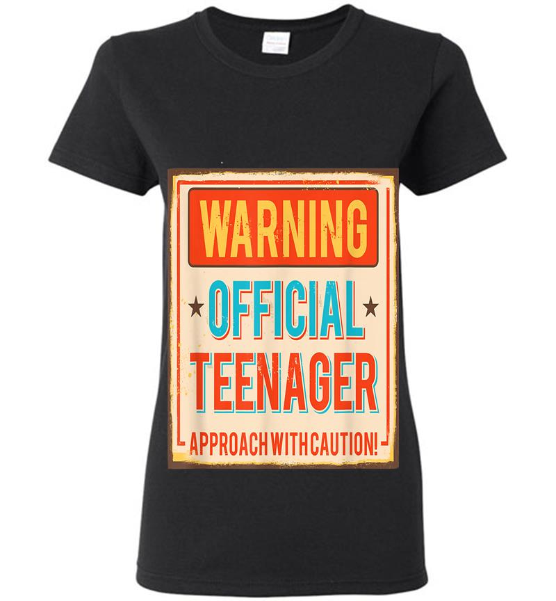 Funny Nager 13 Warning Official Nager Ideas Womens T-shirt