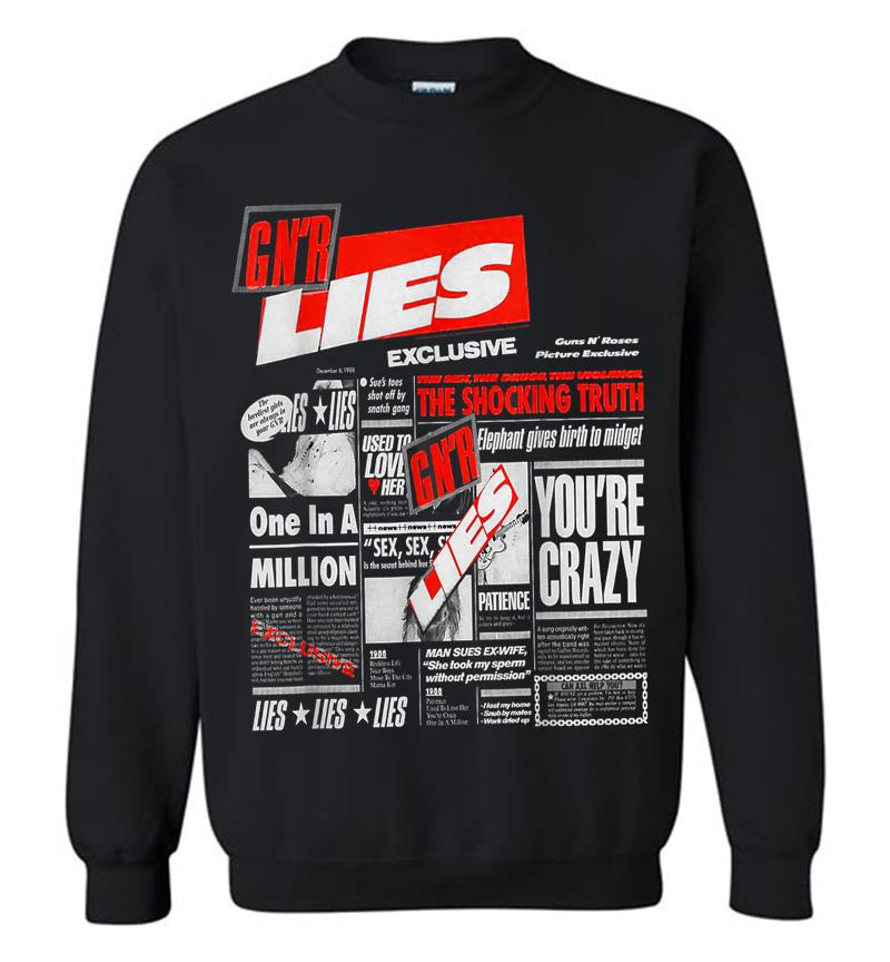 Guns N' Roses Official Lies Sweatshirt