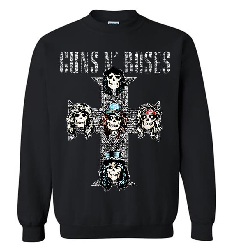Guns N' Roses Official Vintage Cross Sweatshirt