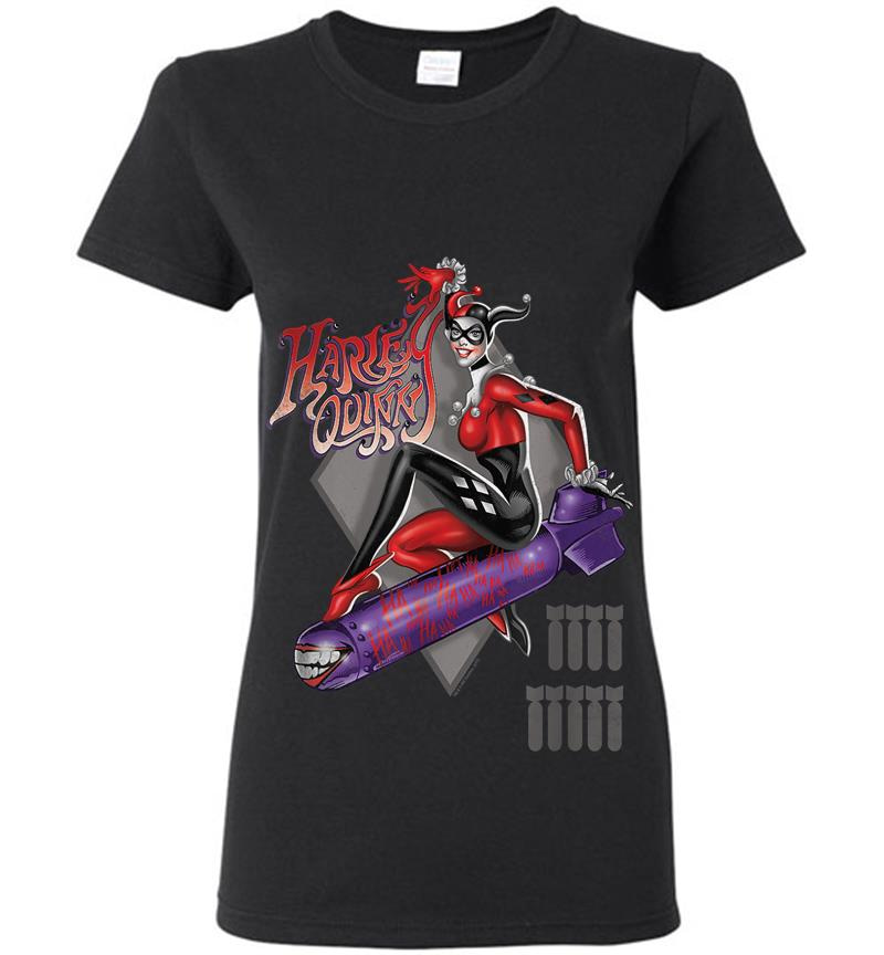 Harley Quinn Is The Bomb Womens T-Shirt