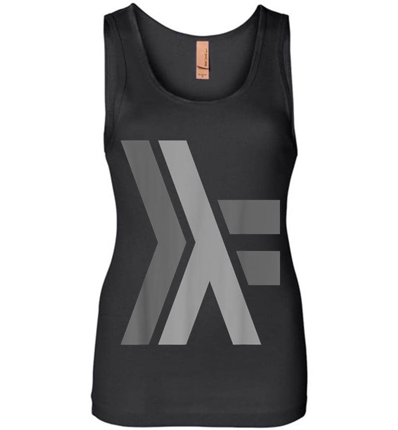 Haskell Programming Language Official Logo Womens Jersey Tank Top