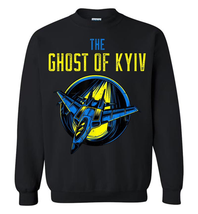 I Support Ukraine Shirt Pray For Ukraine The Ghost Of Kyiv Sweatshirt