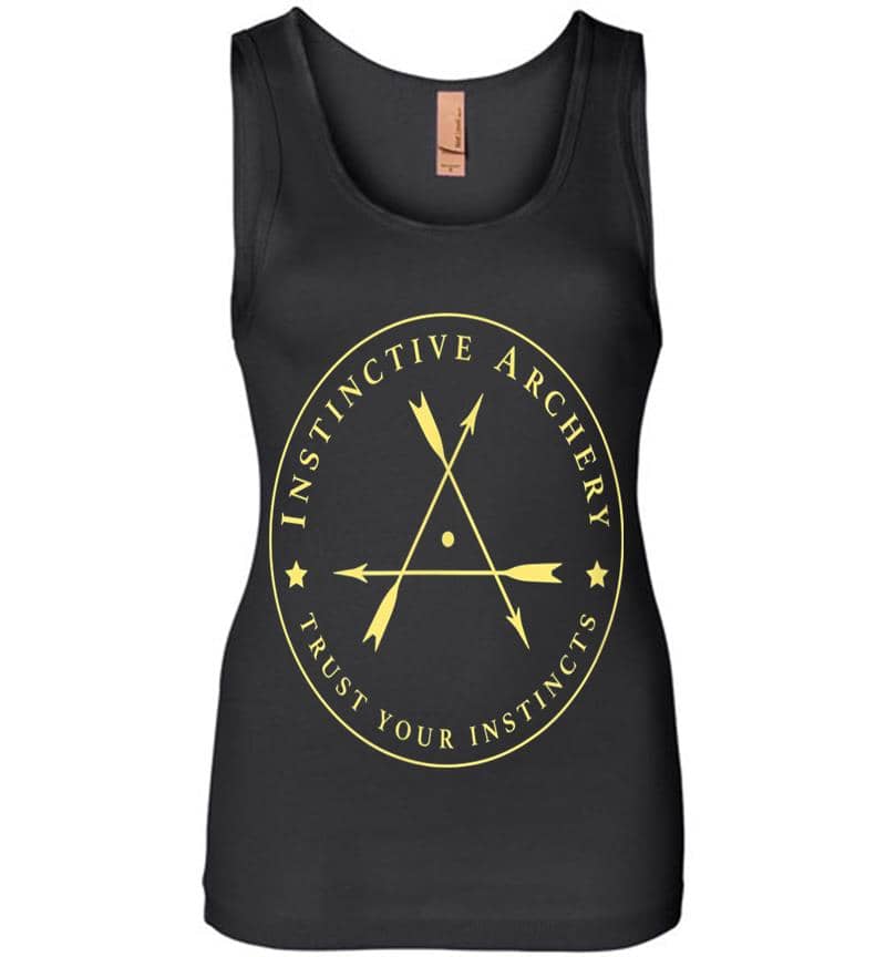 Instinctive Archery - Official Gold Patch 2017 Womens Jersey Tank Top