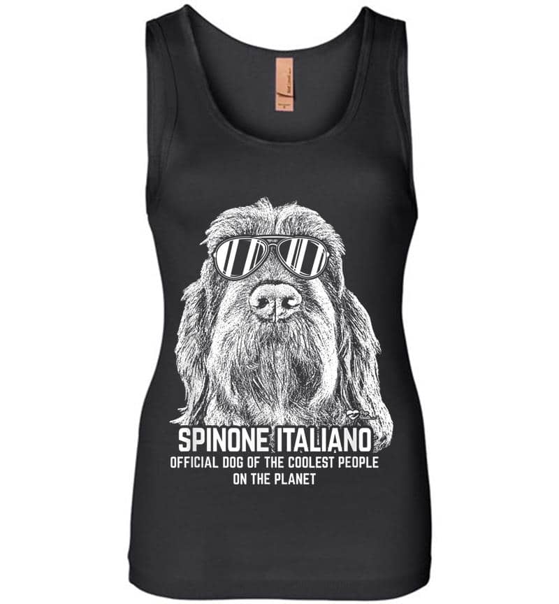 Italian Spinone Official Dog Of The Coolest Womens Jersey Tank Top