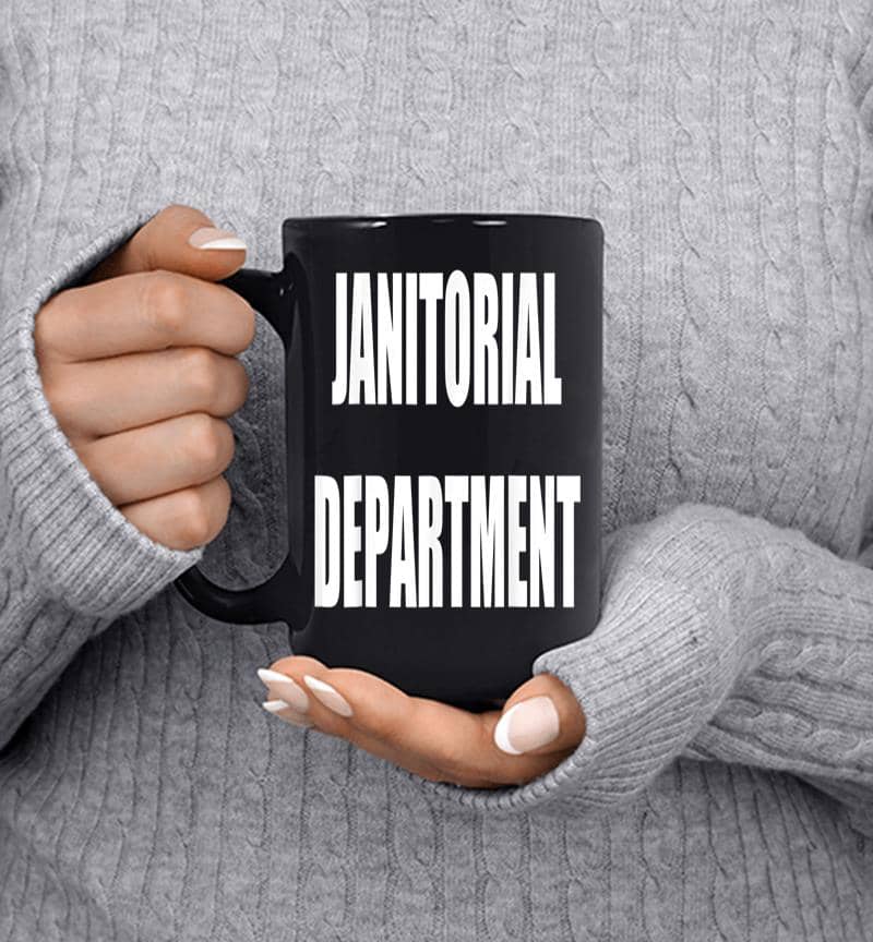 Janitorial Departt Employees Official Uniform Work Mug