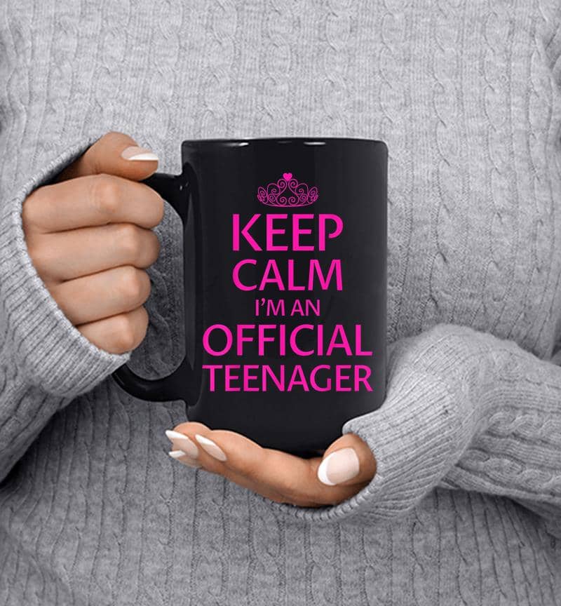 Keep Calm I'm An Official Nager Girls 13th Birthday Mug