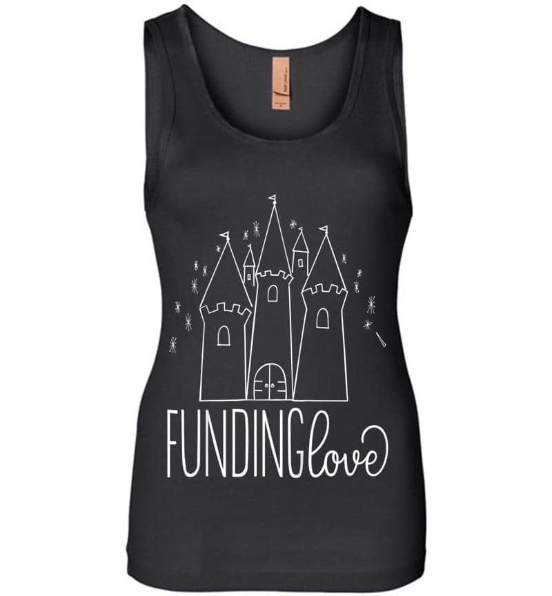 Kids Official Youth Funding Love Logo Womens Jersey Tank Top
