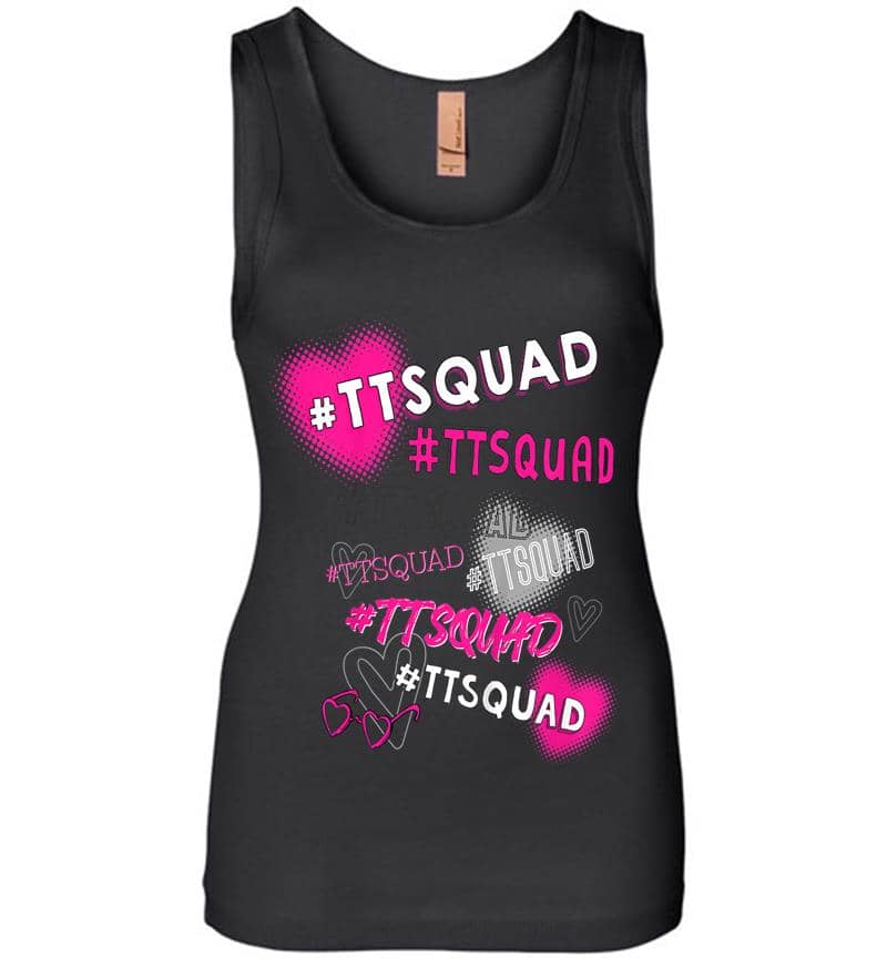 Kids Tiana Official #ttsquad For Kids (white) Womens Jersey Tank Top