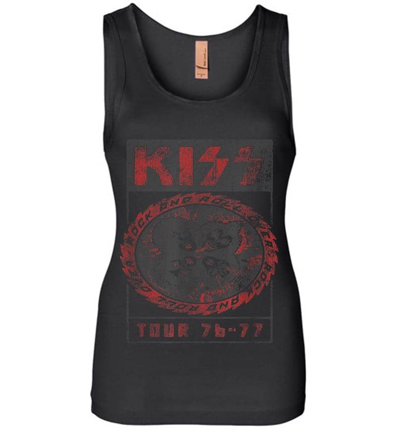 Kiss - Rock And Roll Over Womens Jersey Tank Top