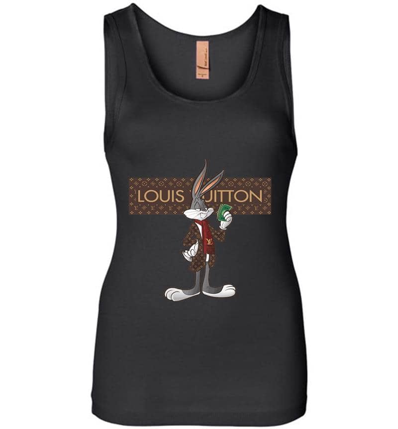 Louis Vuitton Bugs Bunny Stay Stylish Women Jersey Tank Top