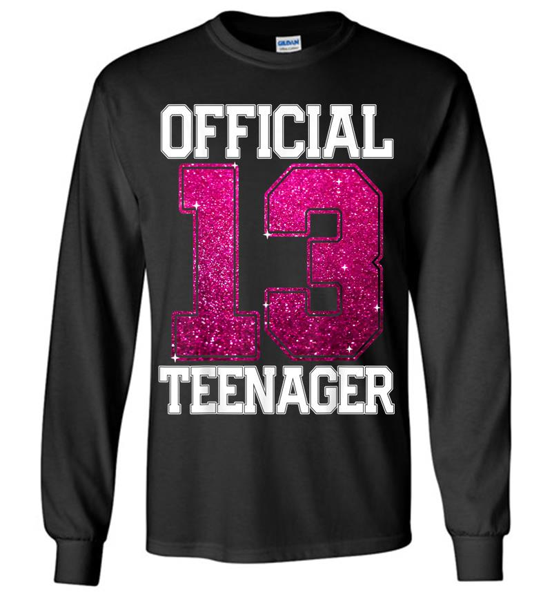 Official Nager 13Th Birthday 2007 Bday Girls Long Sleeve T-Shirt