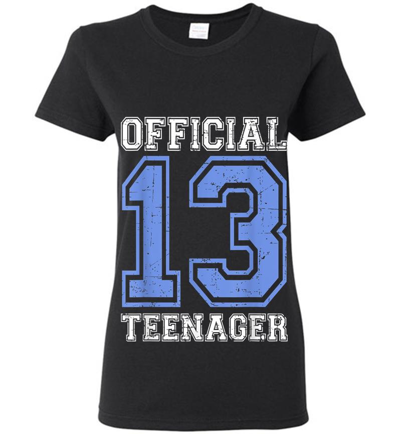 Official Nager - Blue 13Th Birthday Boy Womens T-Shirt