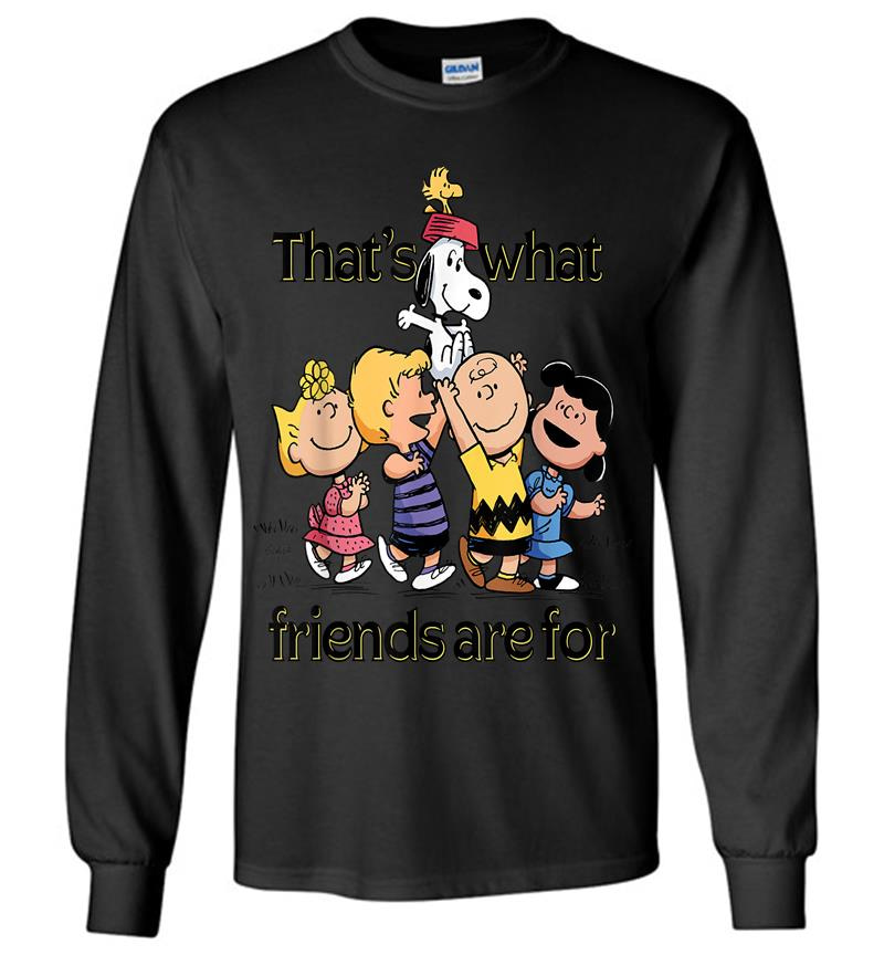 Peanuts Thats What Friends Are For Long Sleeve T-Shirt