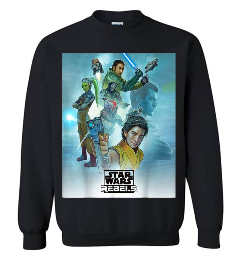 Star Wars Celebration Mural Rebels Series Logo Sweatshirt