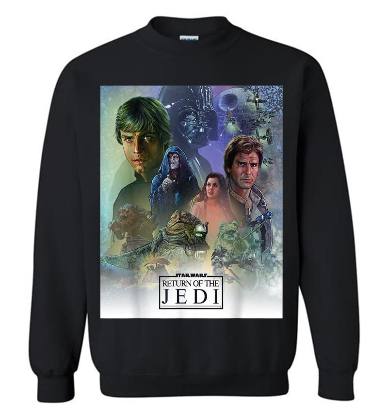 Star Wars Celebration Mural Return Of The Jedi Logo Sweatshirt