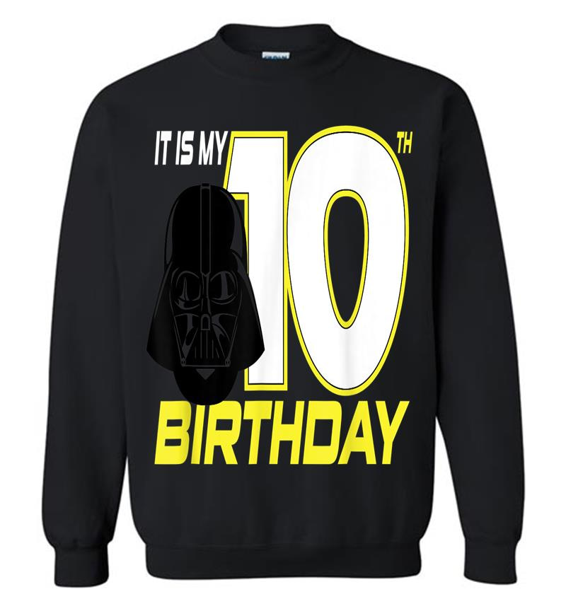Star Wars Darth Vader 10Th Birthday Sweatshirt