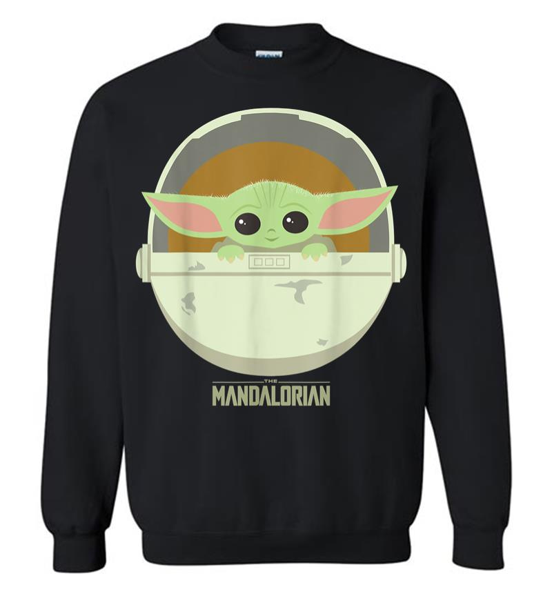 Star Wars The Mandalorian The Child Bassinet Portrait Sweatshirt