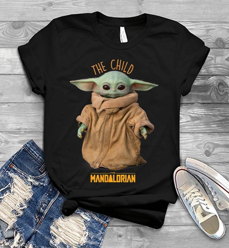 Star Wars The Mandalorian The Child Cute Men T-shirt