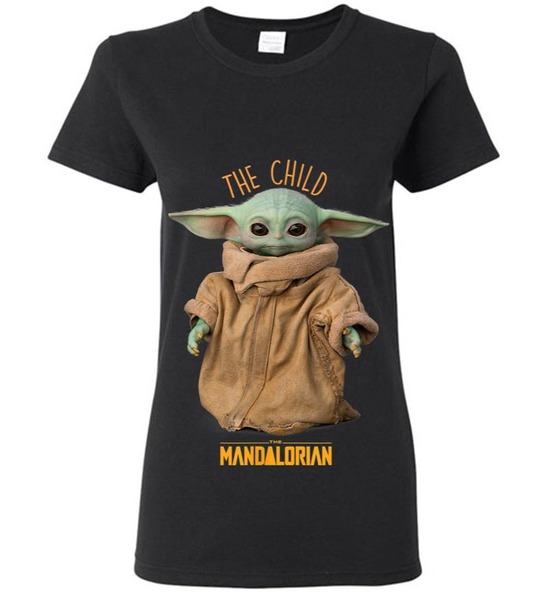Star Wars The Mandalorian The Child Cute Women T-Shirt