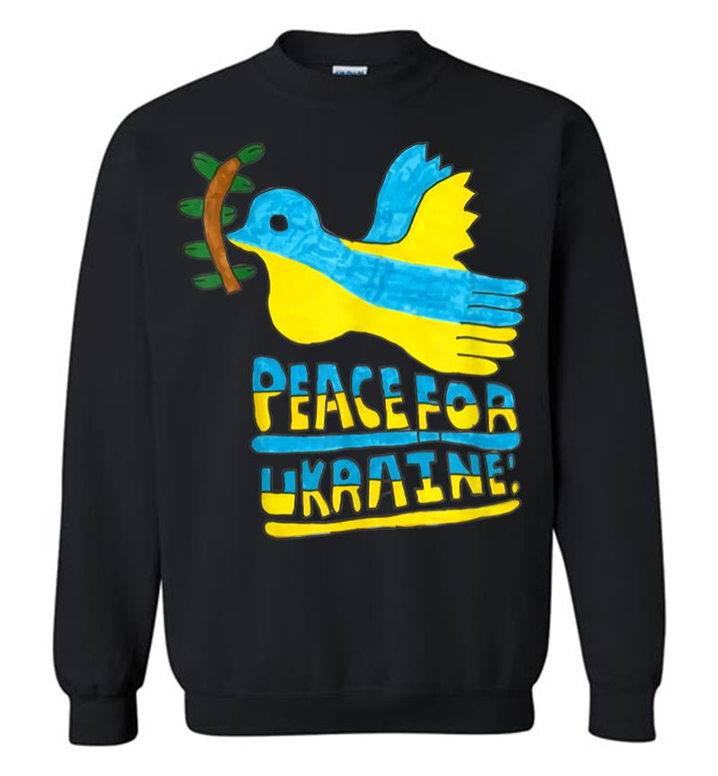 Support Ukraine I Stand With Ukraine Flag Free Ukraine (1) Sweatshirt