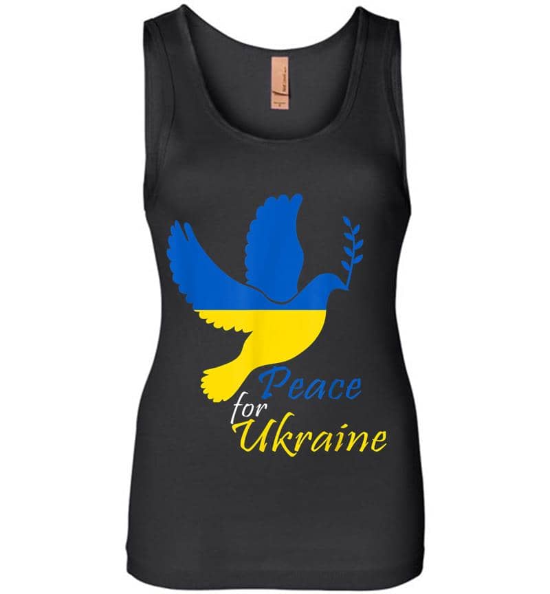 Support Ukraine I Stand With Ukraine Flag Free Ukraine Women Jersey Tank Top