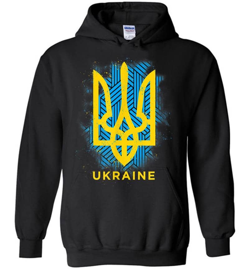 Ukraine Flag Symbol Hoodie