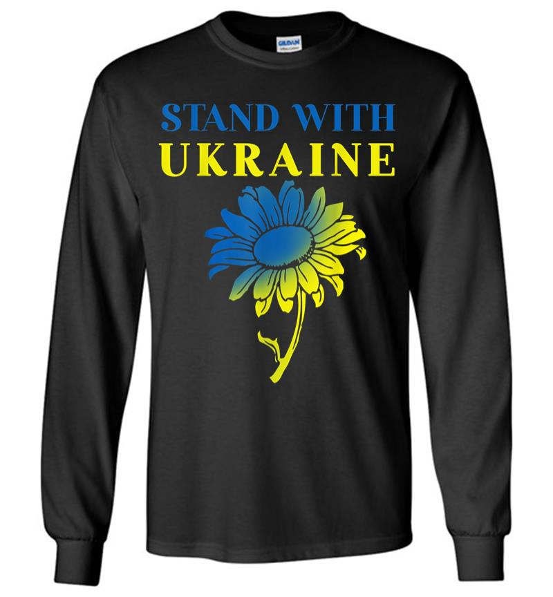 Ukraine Sunflower Long Sleeve T-shirt