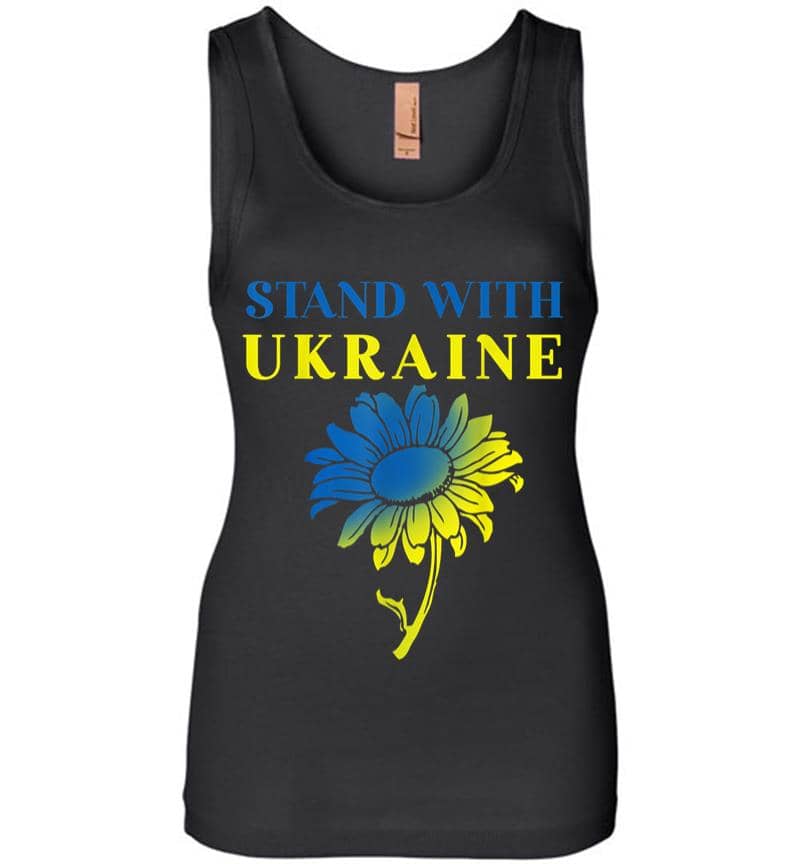 Ukraine Sunflower Women Jersey Tank Top