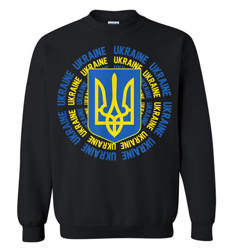 Ukrainian Flag Vintage Heritage Sweatshirt