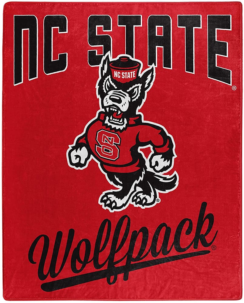 Alumni Silk Touch Throw Blanket Nc State Wolfpack Fleece Blanket