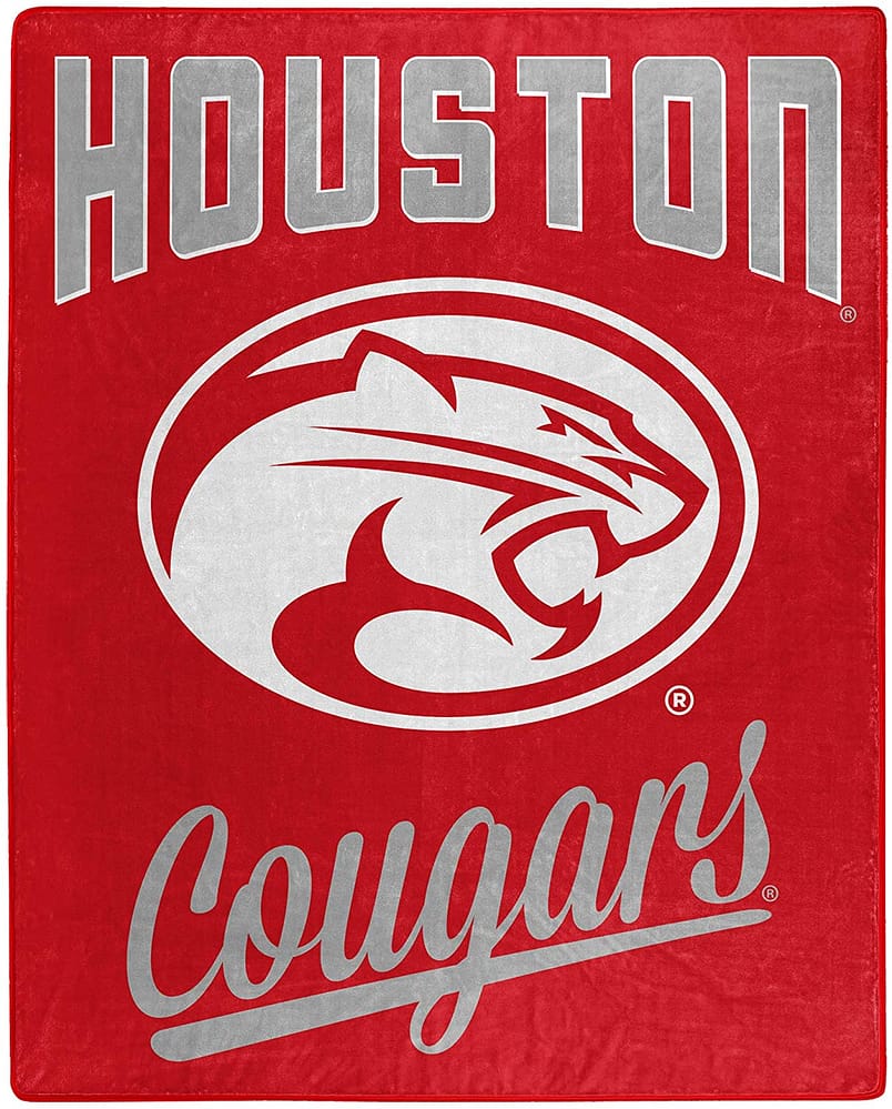 Printed Throw Houston Cougars Fleece Blanket