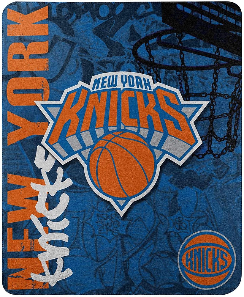 Officially Licensed Nba Throw New York Knicks Fleece Blanket