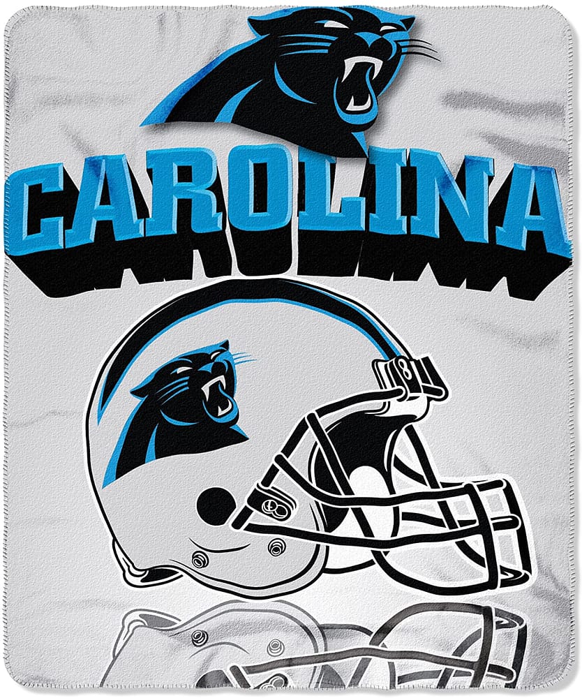 Nfl  Throw Carolina Panthers Fleece Blanket